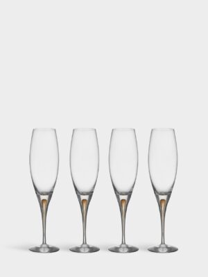 Intermezzo champagneglas guld 26cl 4-pack