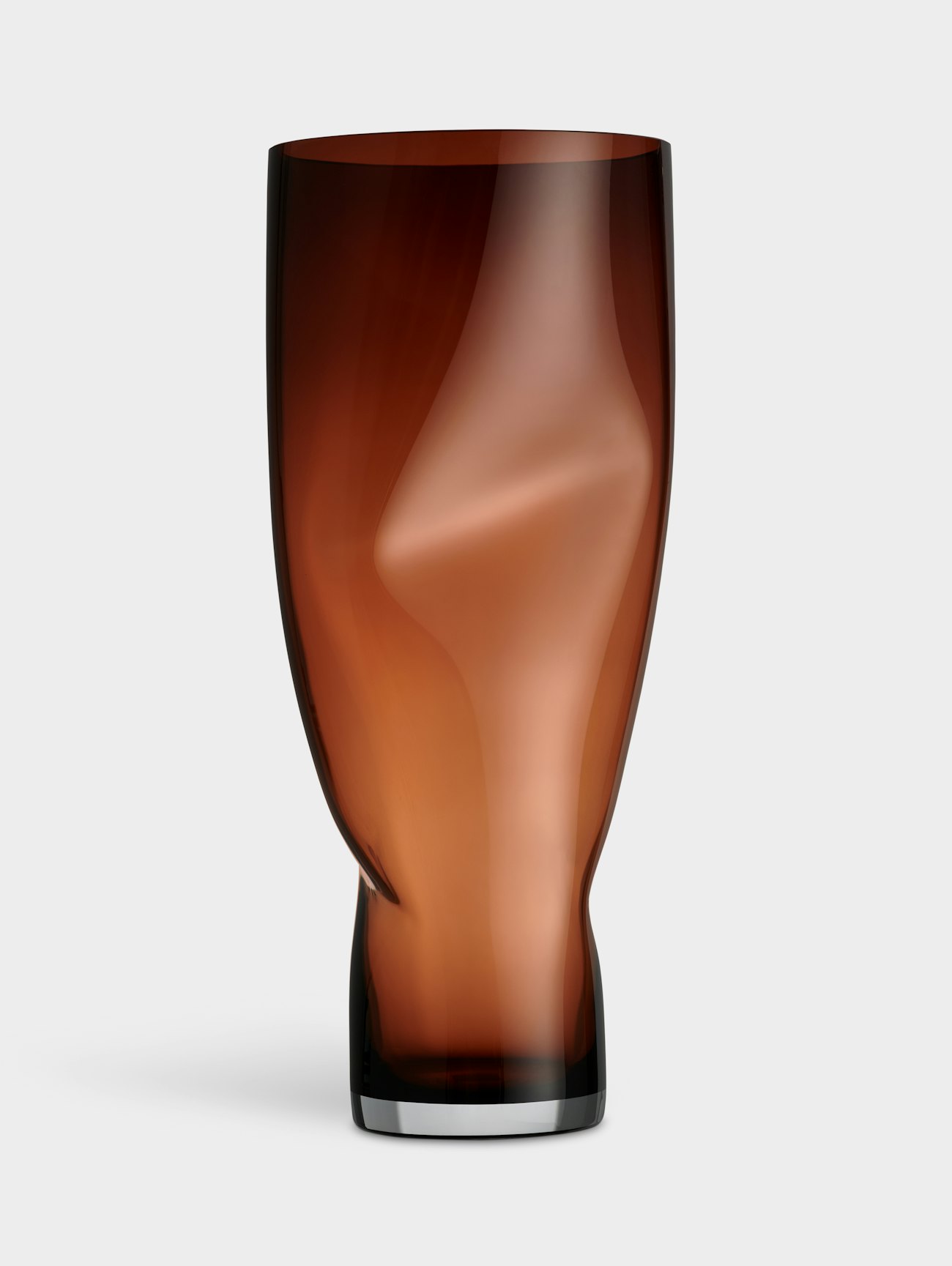 Squeeze vas sunset brown 500mm