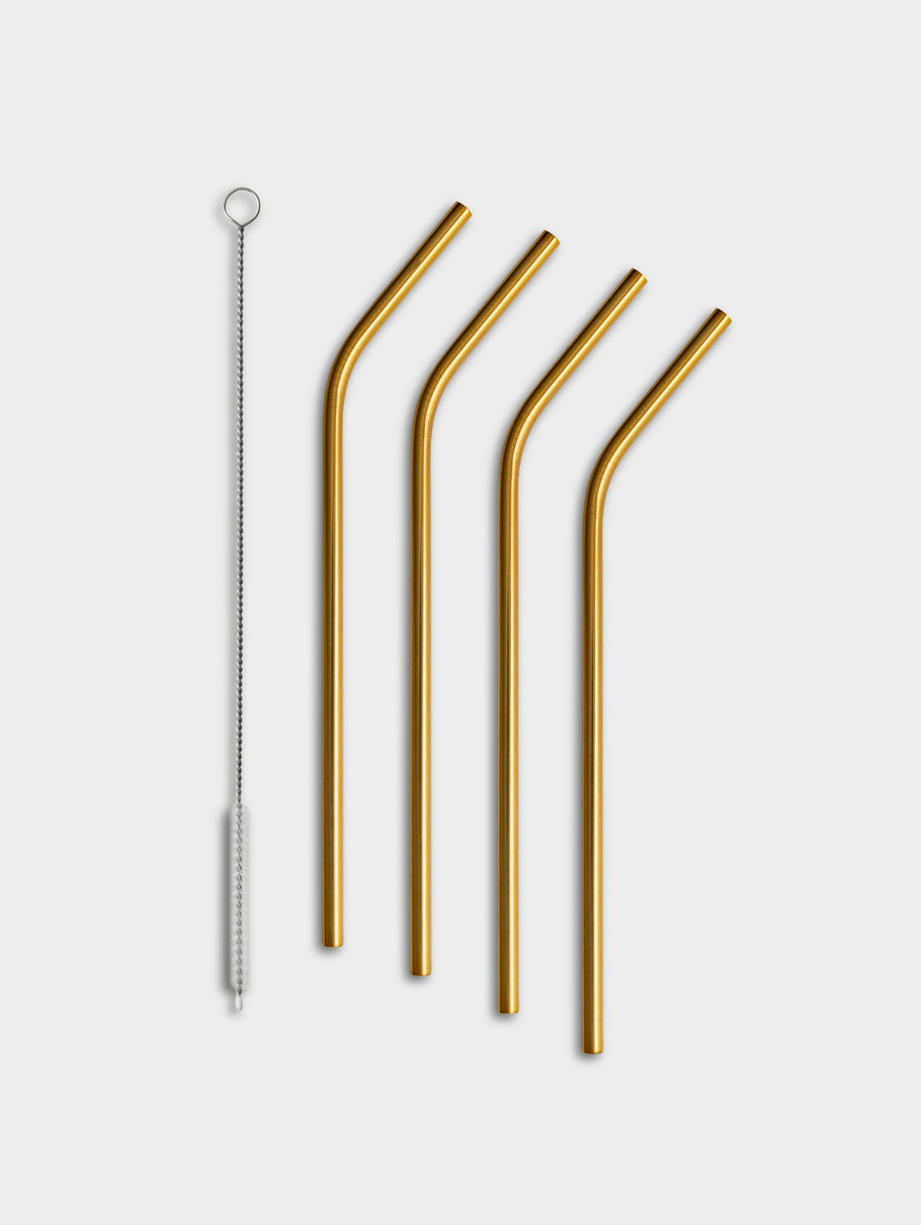 Peak sugrör 210mm 4-pack inkl. rengöringsborste