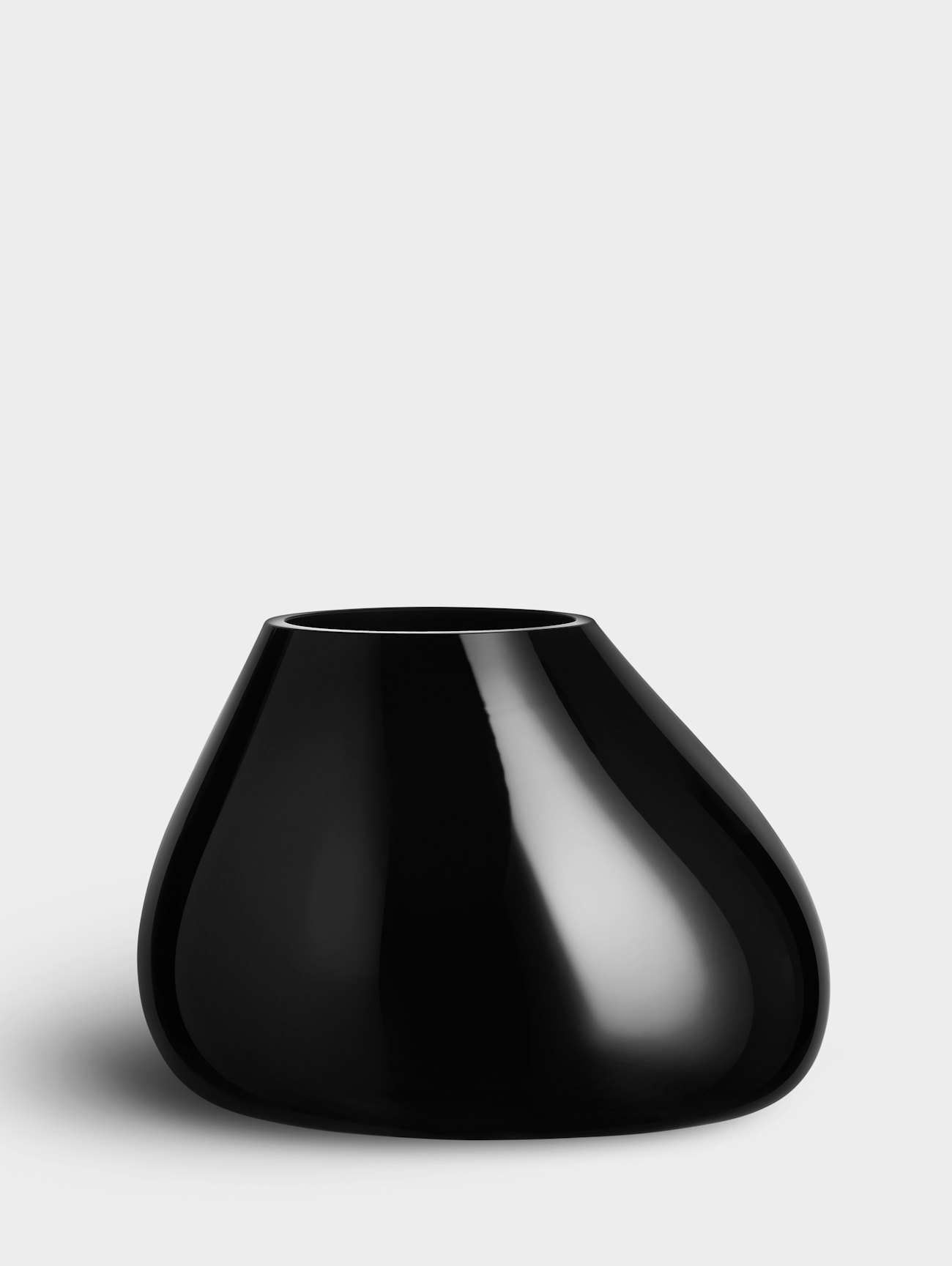 Ebon vas svart 190mm