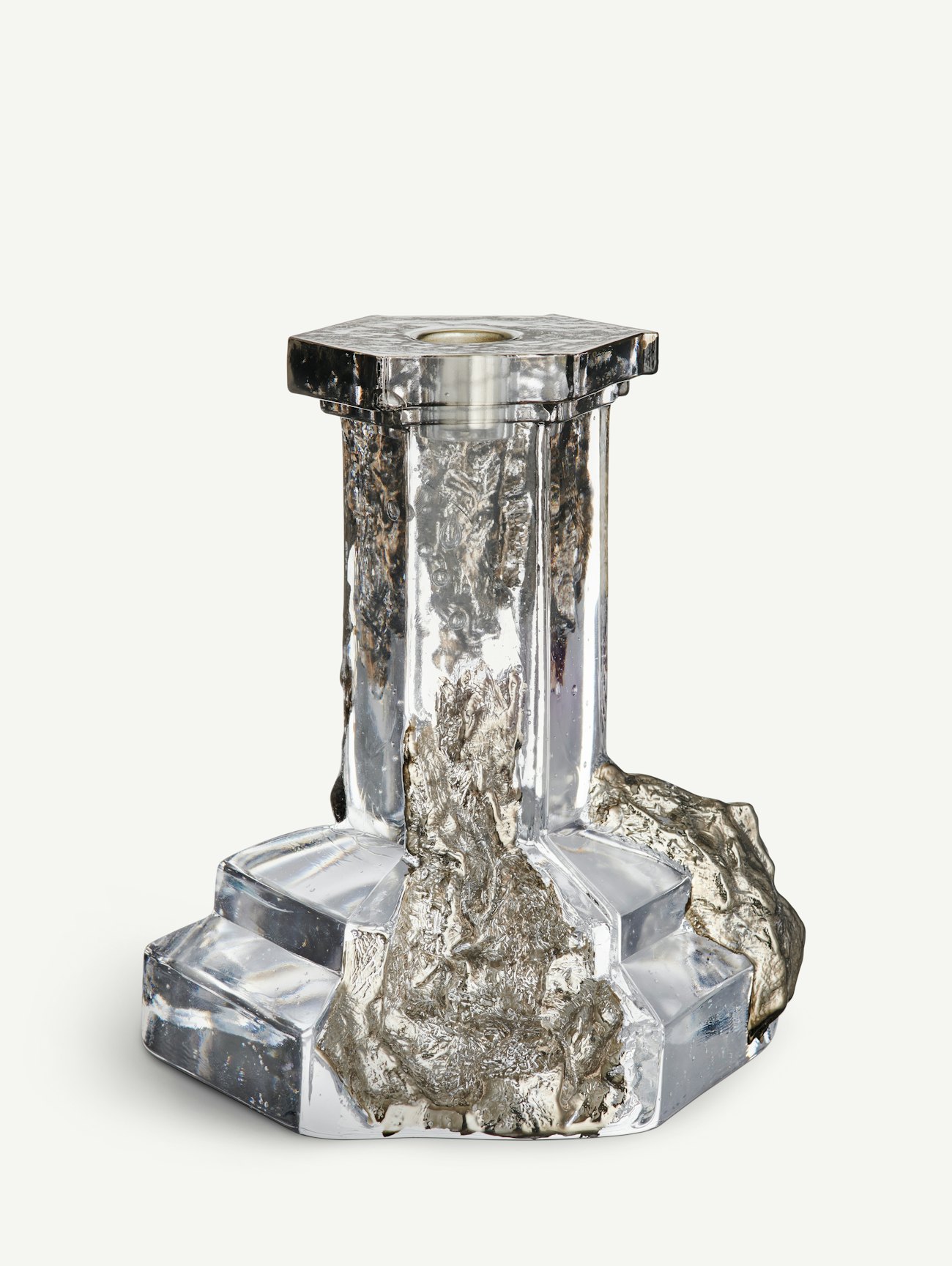 Rocky Baroque ljusstake glossy glaze 175mm