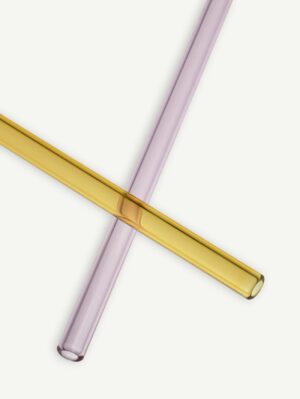 Sipsavor rosa/gul 200mm 2-pack