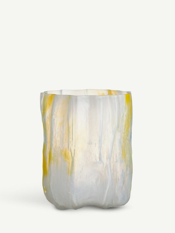 Crackle vas lemon sorbet 270mm