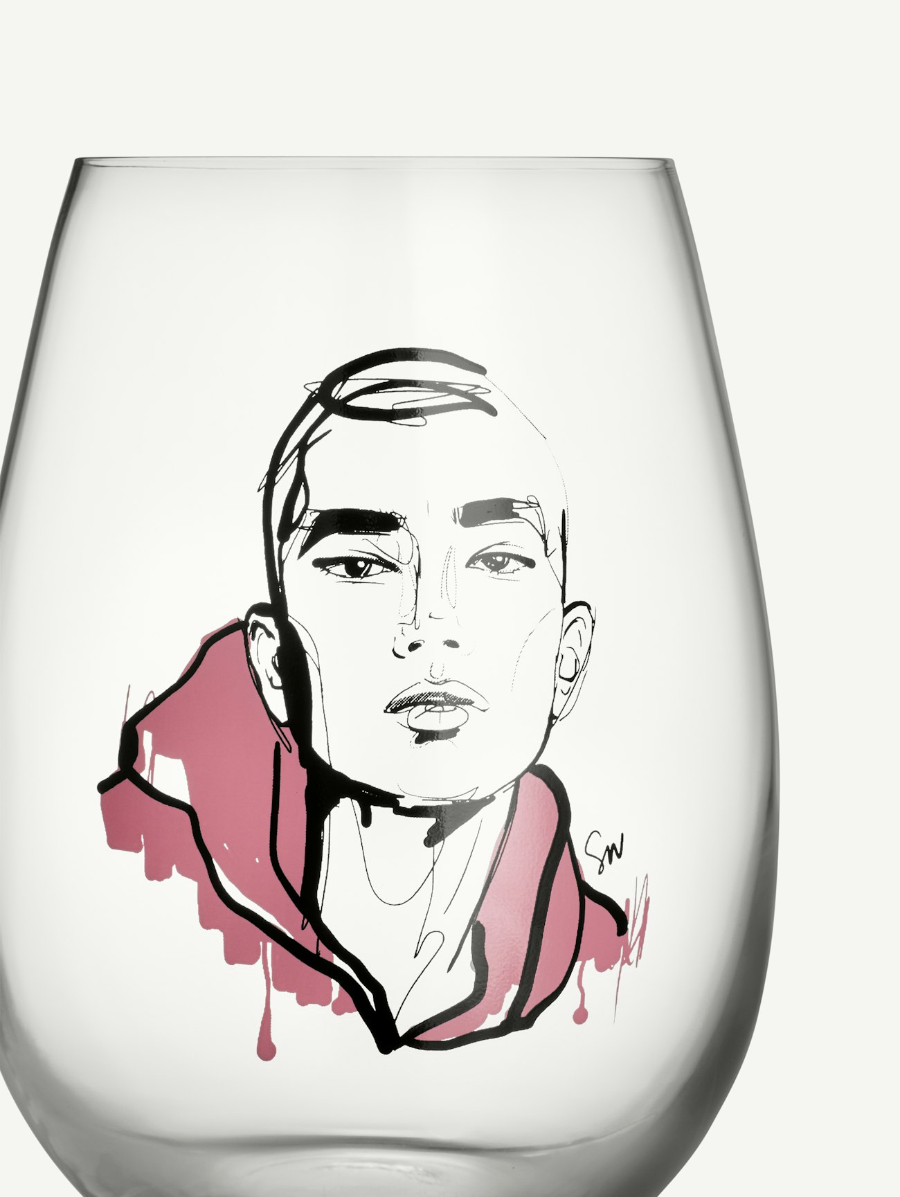 All about you Close to Him tumblerglas soft pink 57cl 2-pack