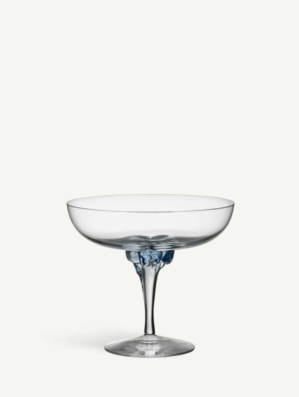 Sugar dandy coupe champagneglas blå 32cl 2-pack