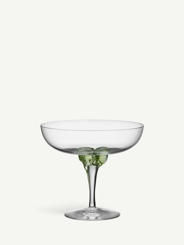 Sugar dandy coupe champagneglas grön 32cl 2-pack