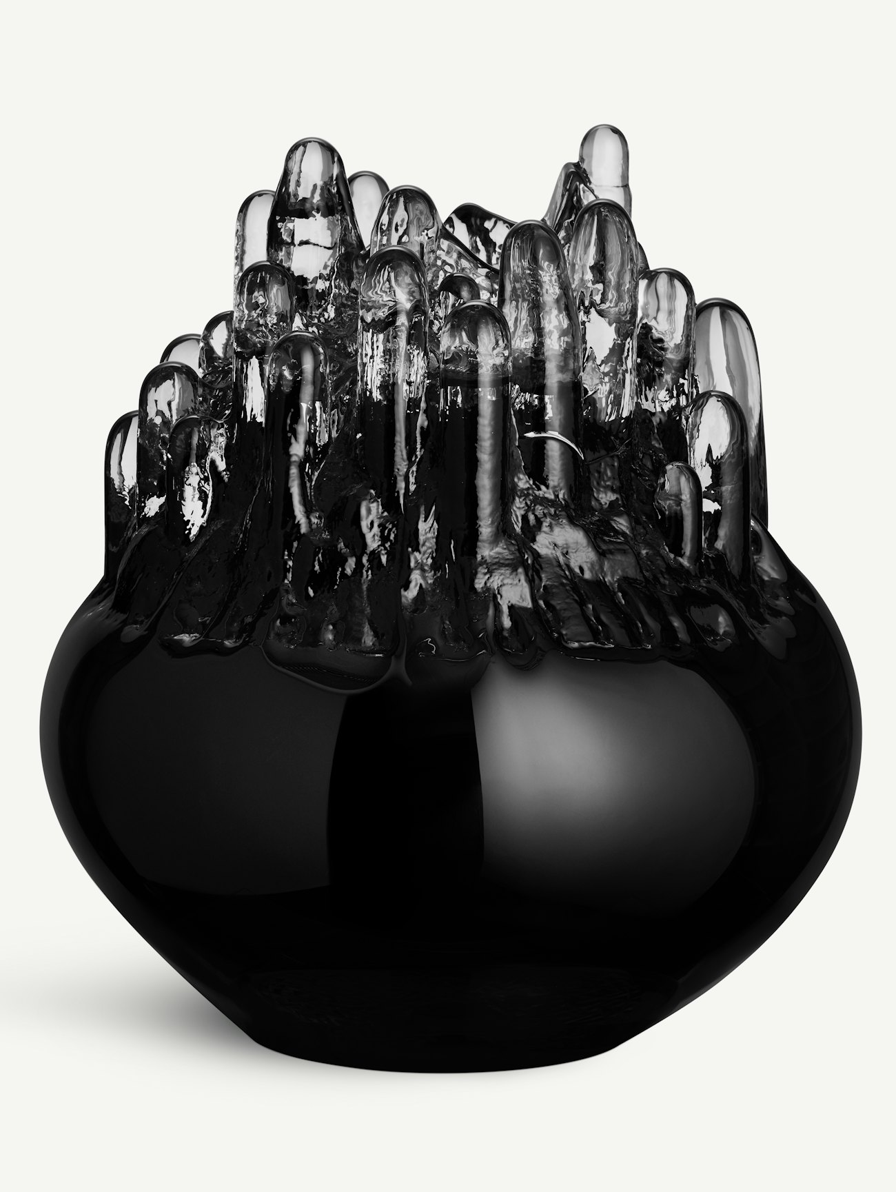 Polar ljuslykta svart 330mm