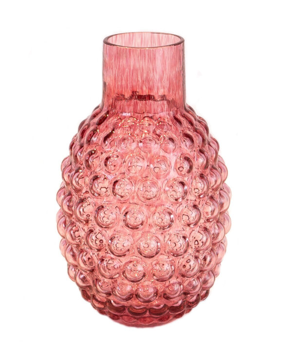 Bubble vas rosa